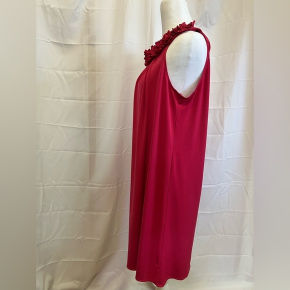 London Times Vibrant Pink Dress - Picture 4 of 5